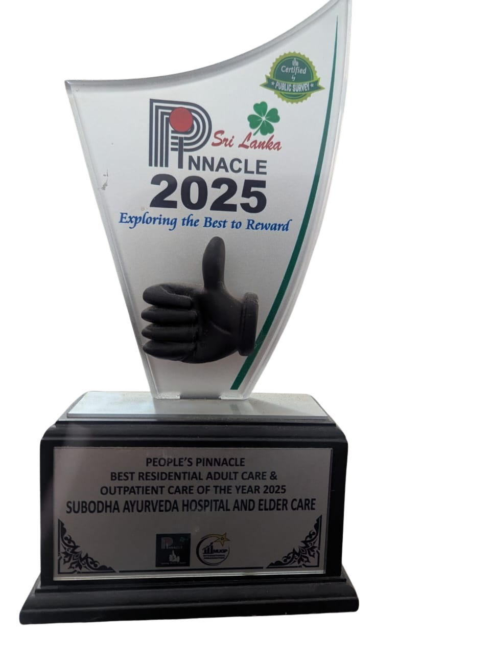 People's Pinnacle — Best Residential Adult Care & Outpatient Care of the Year 2025
